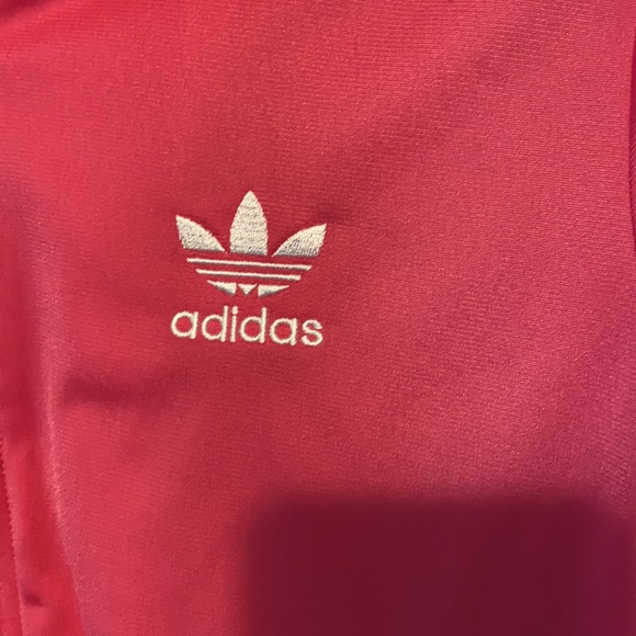 Pink Adidas original zip up jacket. - Picture 3 of 5